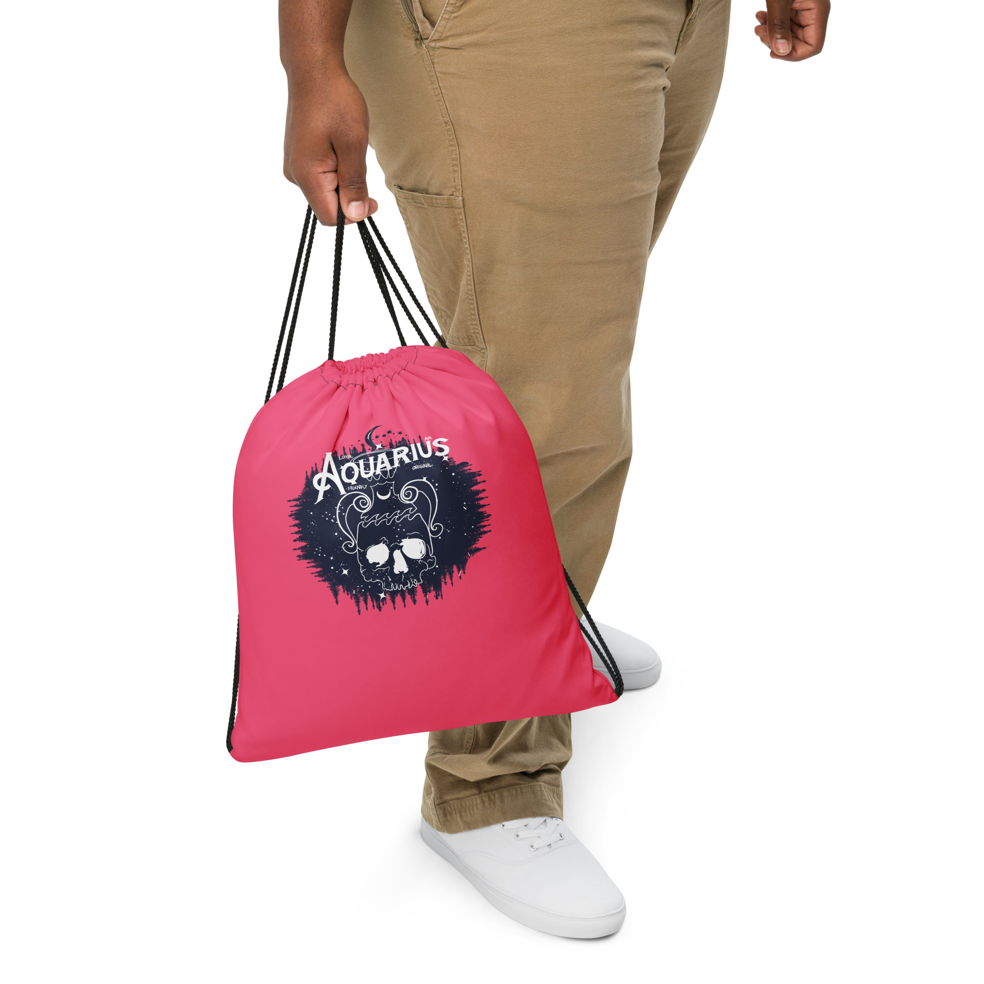 Kordelzug-Turnsack Sternzeichen Wassermann – Bild 3