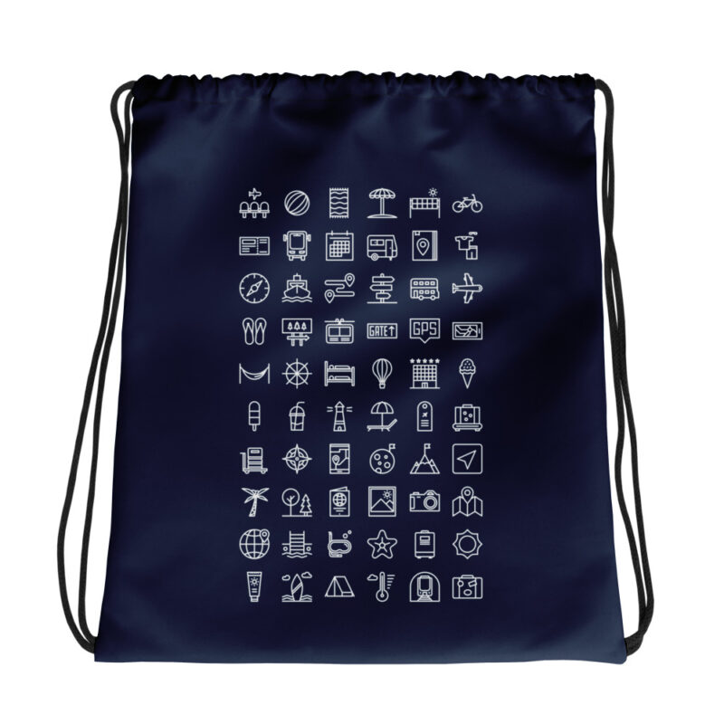 Kordelzug- Turnsack - ICONS sag es mit Bilder