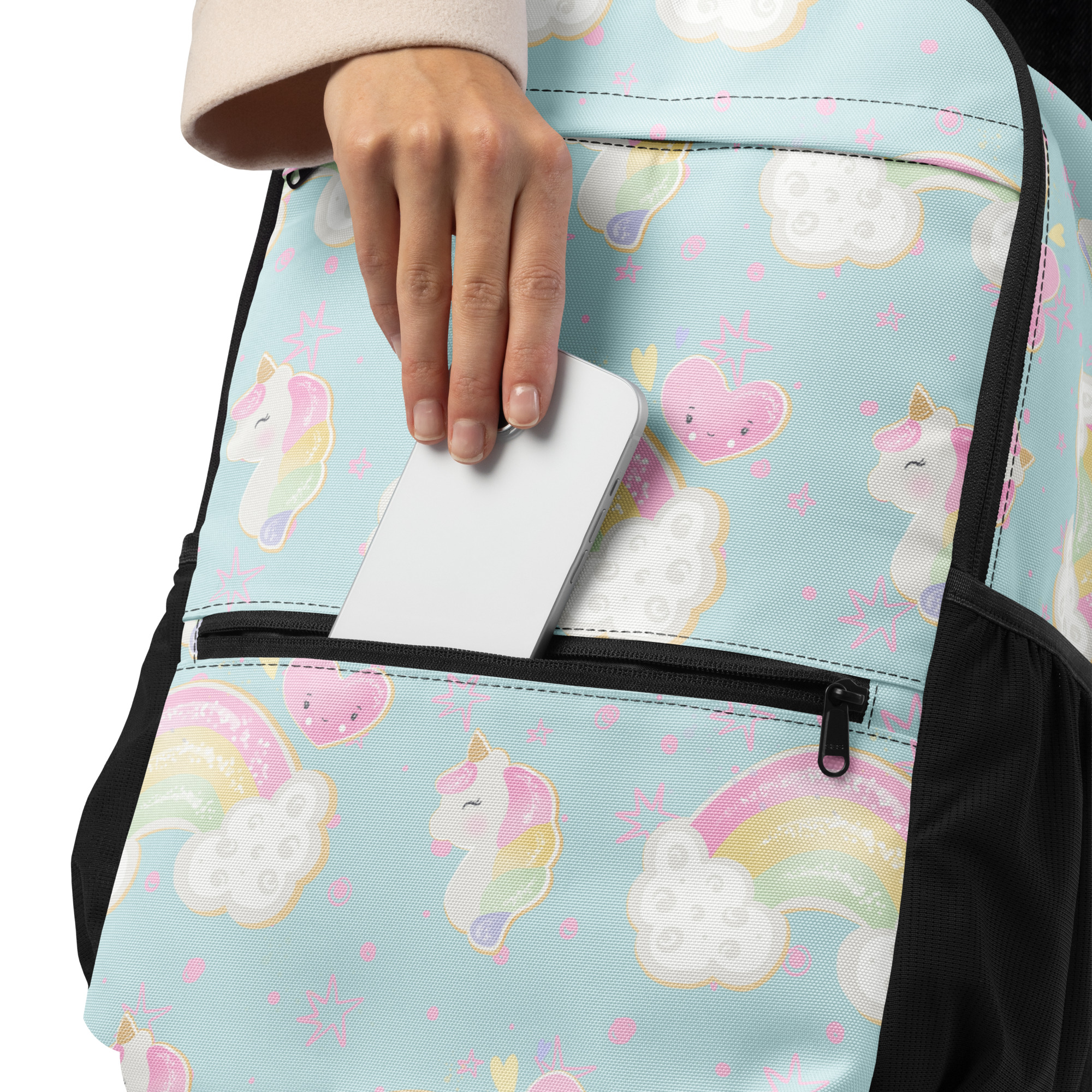 Schulsack - Rucksack Rainbow – Bild 3