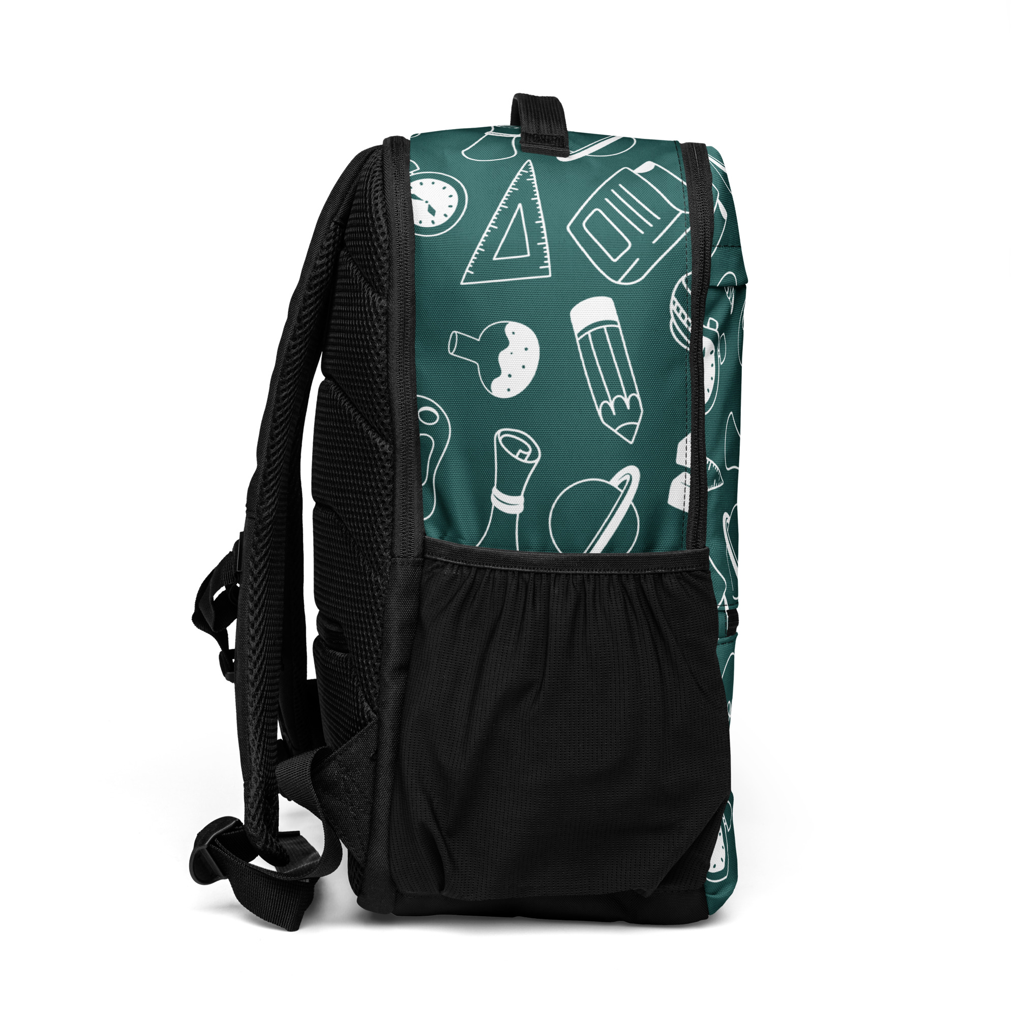 Schulsack - Rucksack School one green – Bild 9