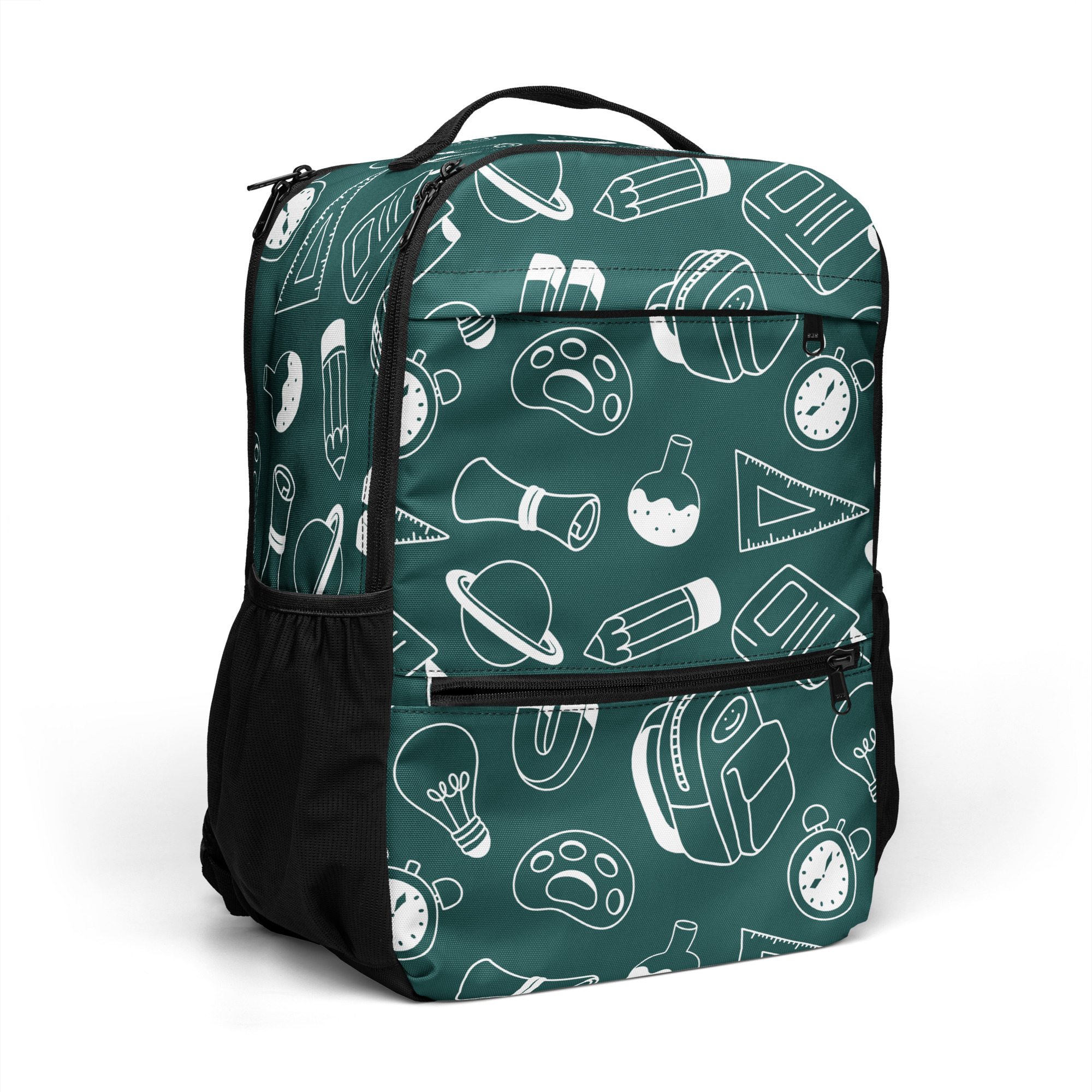 Schulsack - Rucksack School one green