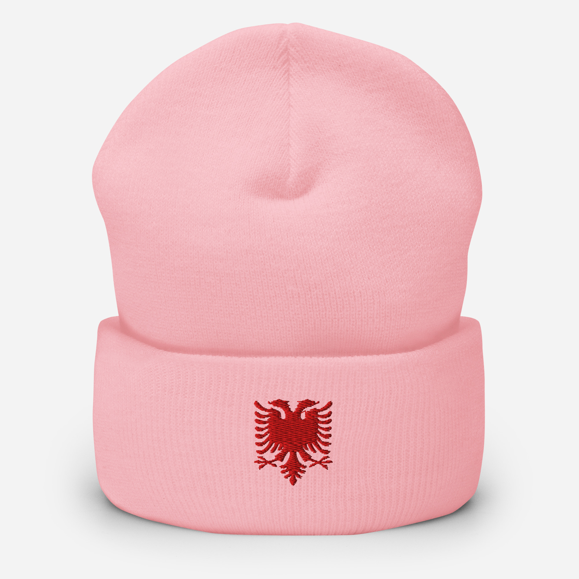 Umgeschlagene Beanie Albanien unisex – Bild 7