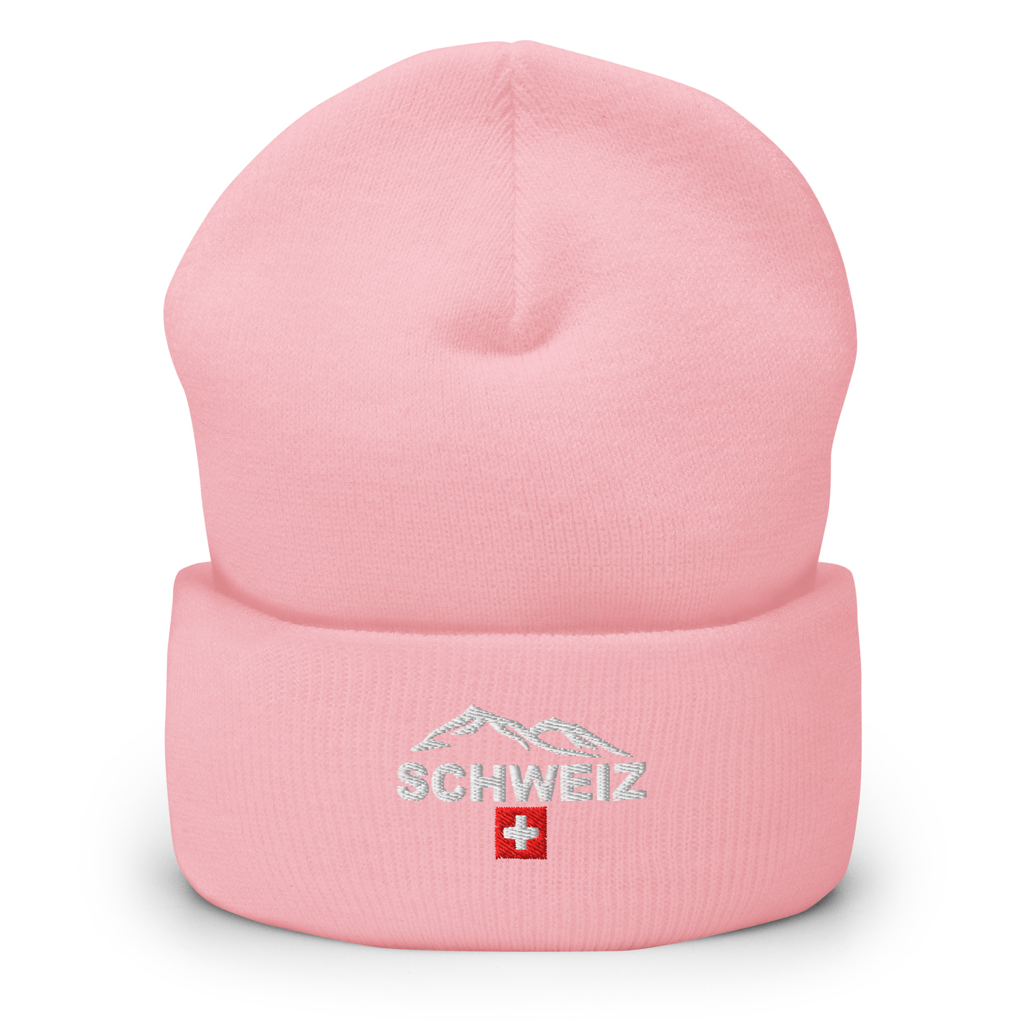 Umgeschlagene Beanie Schweiz unisex – Bild 7