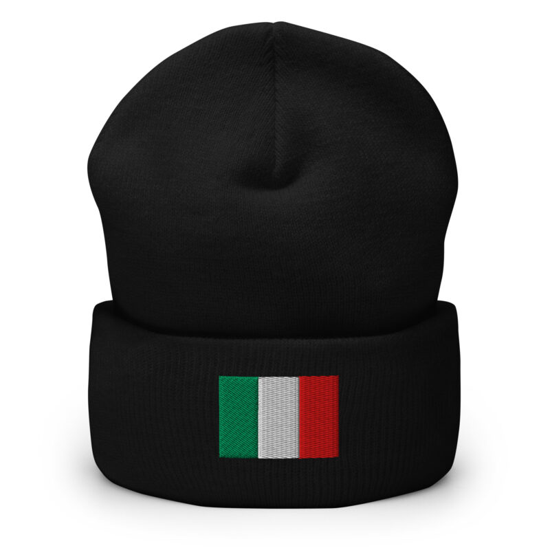 Umgeschlagene Beanie Italia