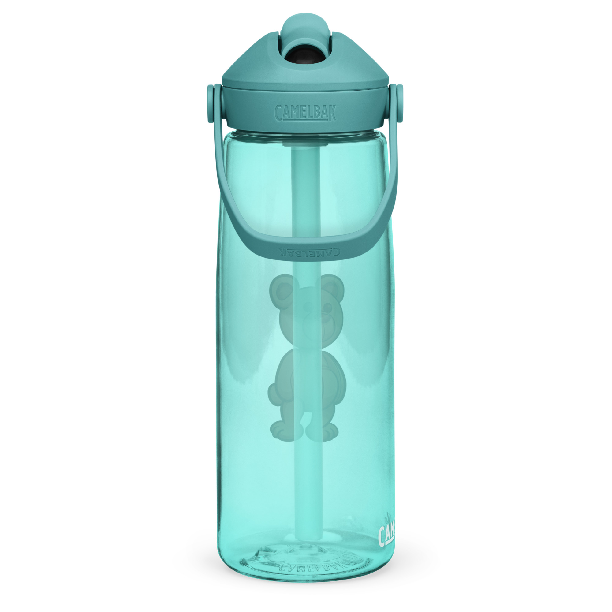 Wasser- Flasche mit umklappbarem Trinkhalm T-Bear – Bild 18