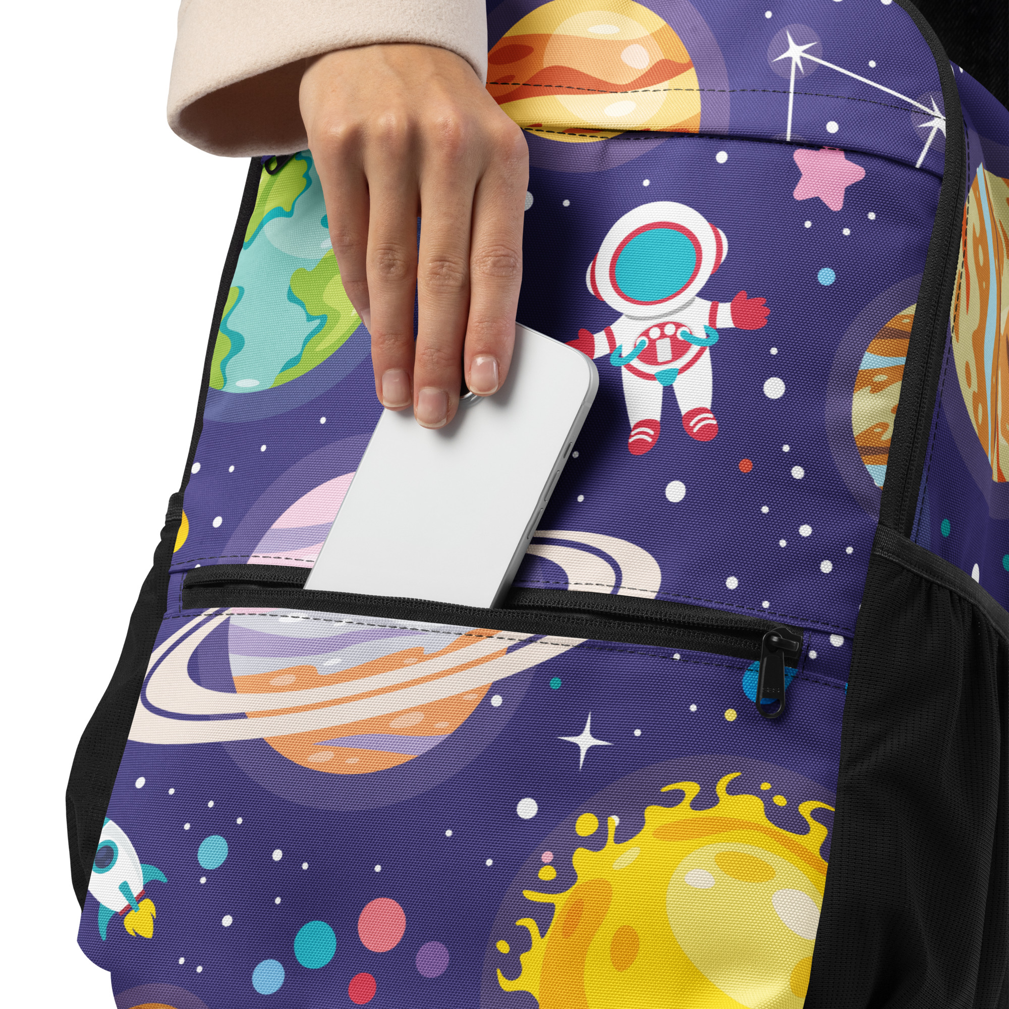 Schulsack -Rucksack Planet Five – Bild 3